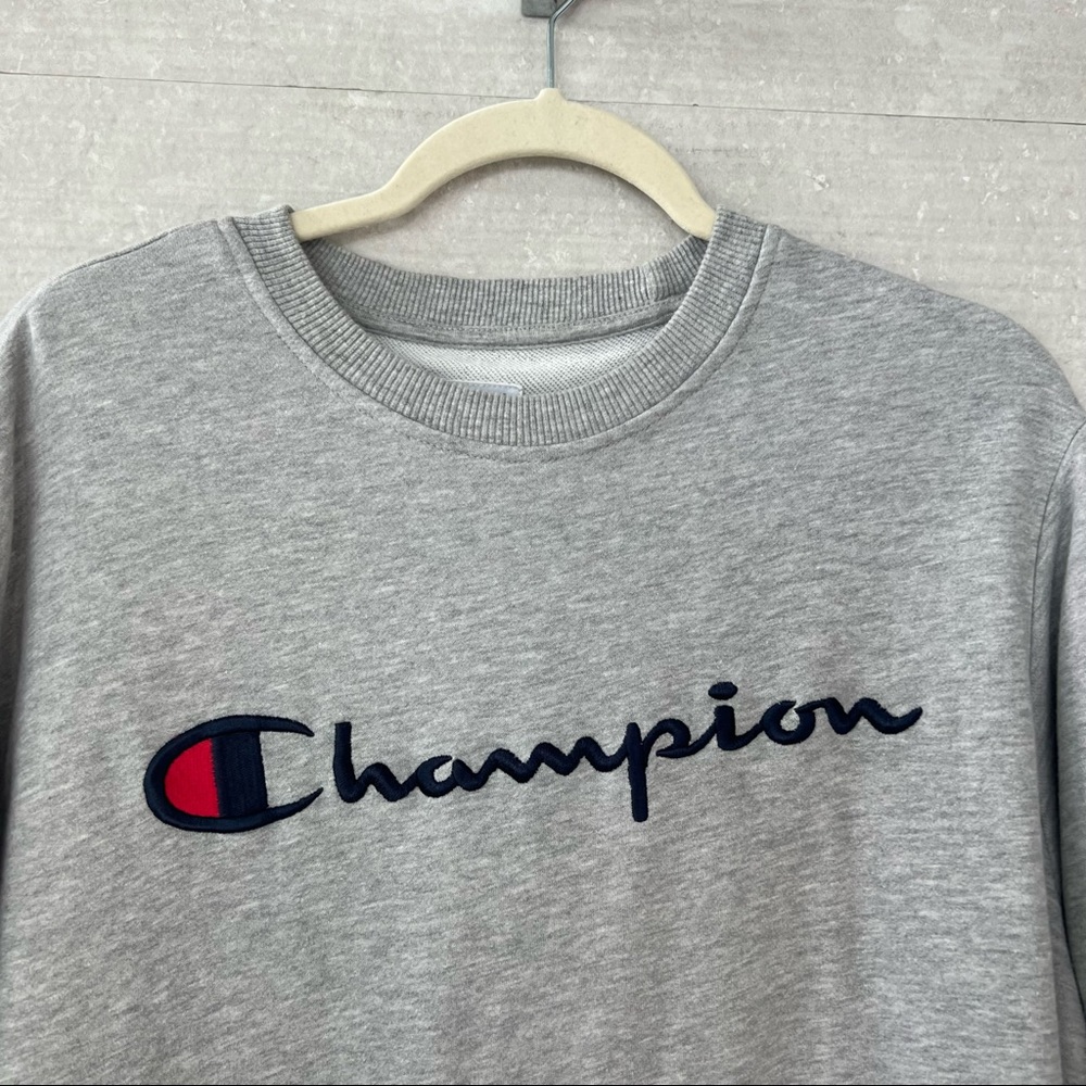 Champion Powerblend Fleece Logo Sweatshirt